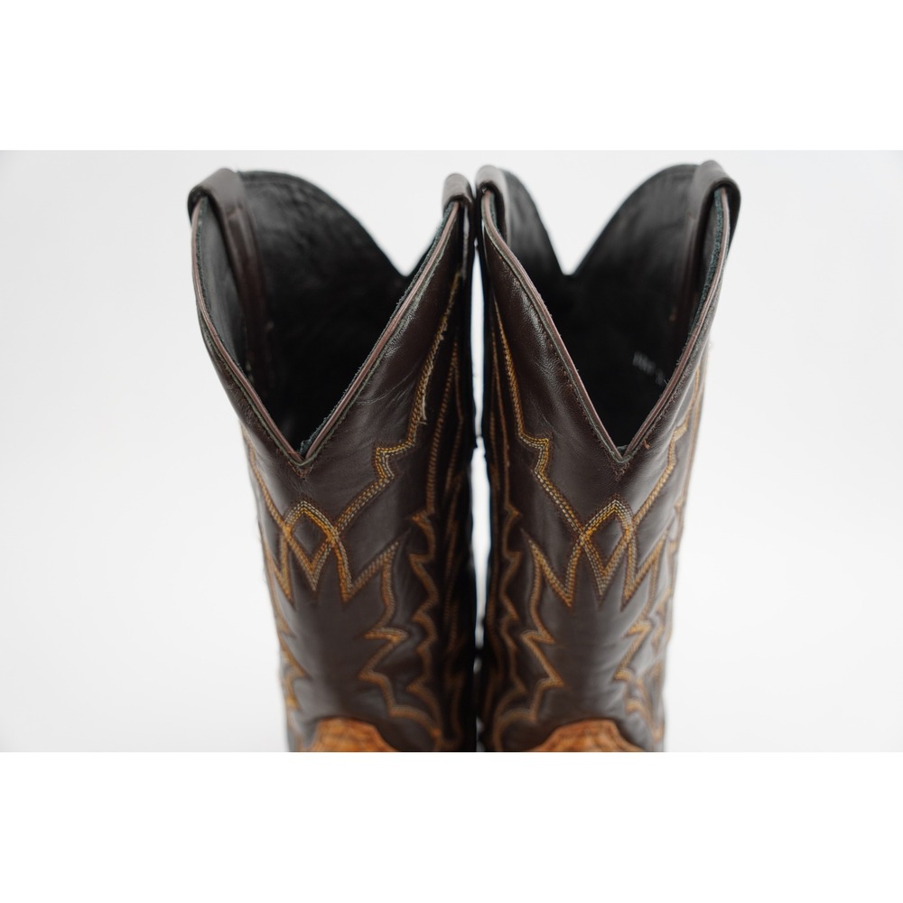 J.B. Dillon Reserve JBR1003 Brown Python Cowboy B… - image 8